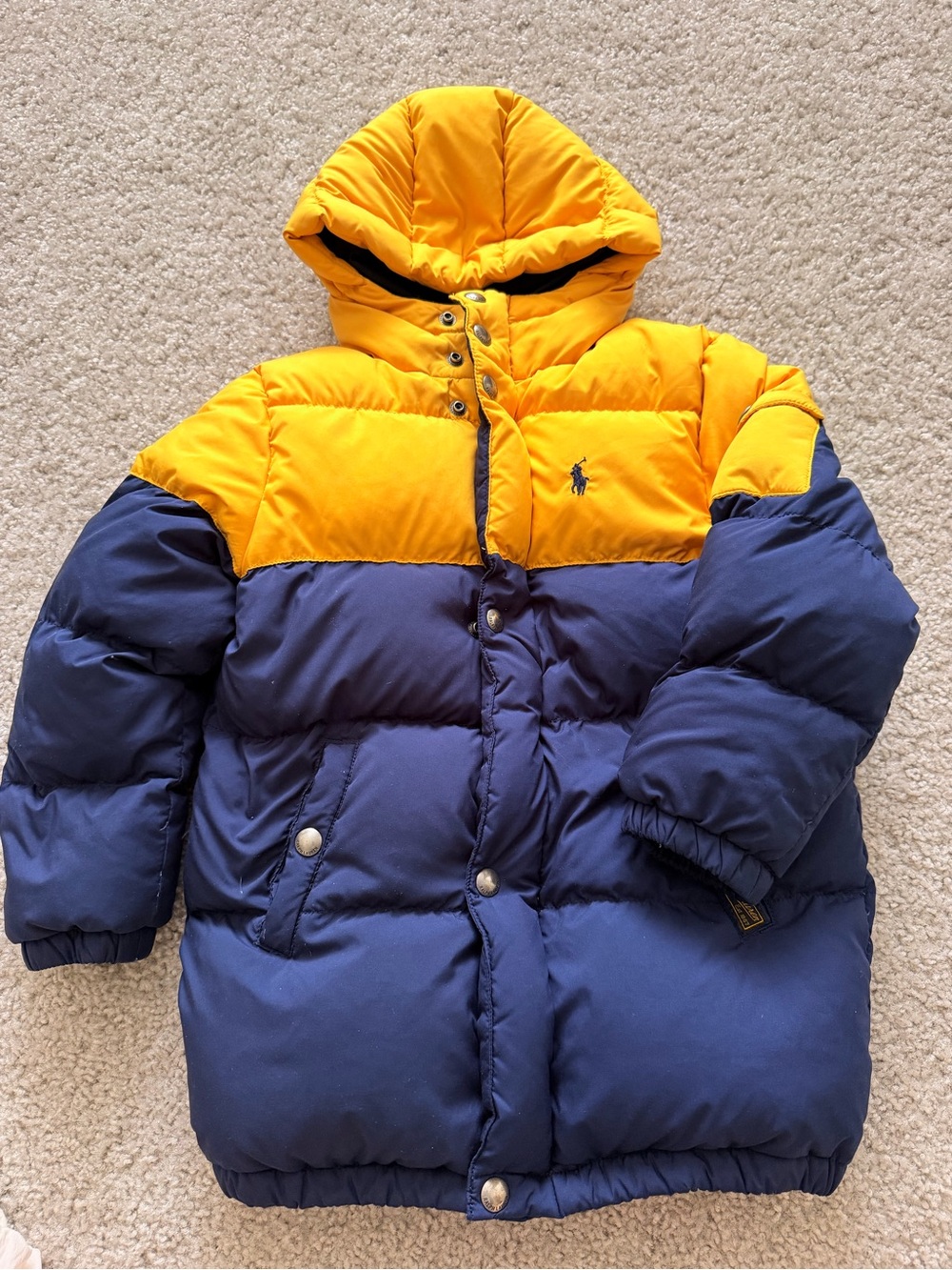 Polo by Ralph Lauren Navy Hooded Jacket